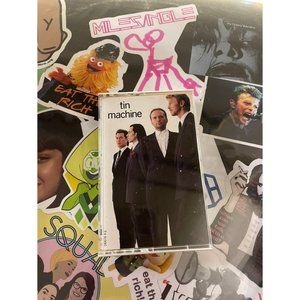 David Bowie's "Tin Machine" Cassette 1989 US